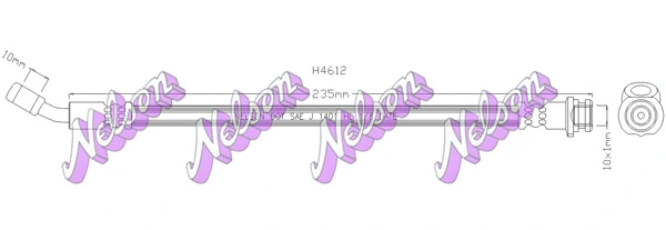 Brake Hose (H4612)