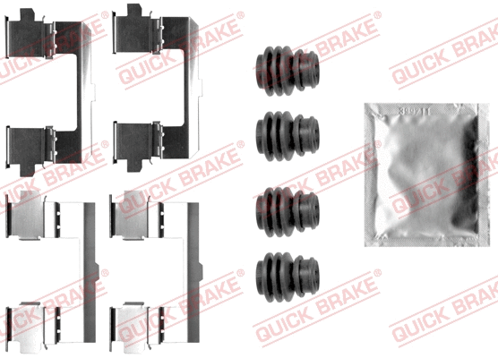 Accessory Kit, disc brake pad (109-0048)
