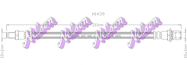 Brake Hose (H1439)
