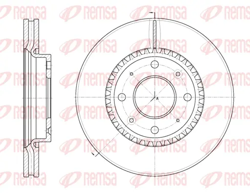 Brake Disc (6889 10)