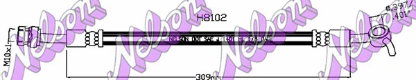 Brake Hose (H8102)