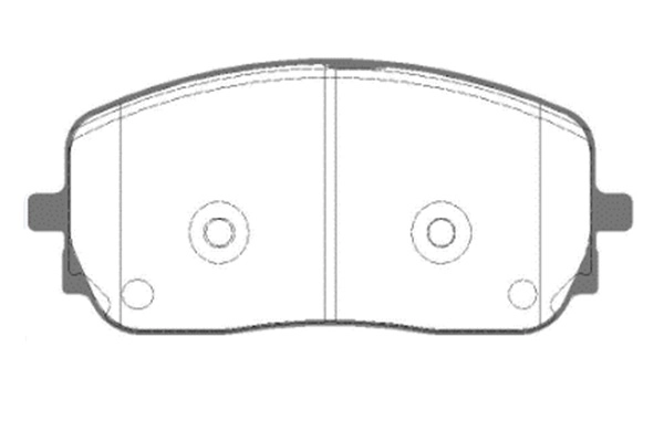 Brake Pad Set, disc brake (1826 02)