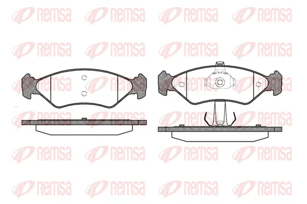 Brake Pad Set, disc brake (0285 30)