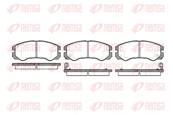 Brake Pad Set, disc brake (0425 02)
