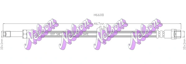 Brake Hose (H6608)