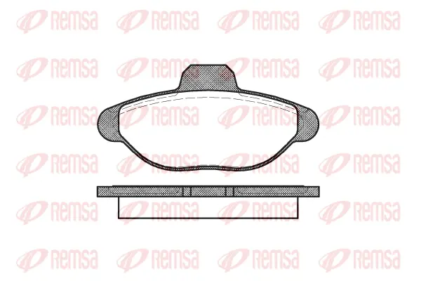 Brake Pad Set, disc brake (0414 00)