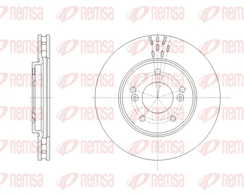 Brake Disc (61898 10)