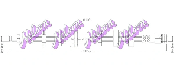 Brake Hose (H4161)