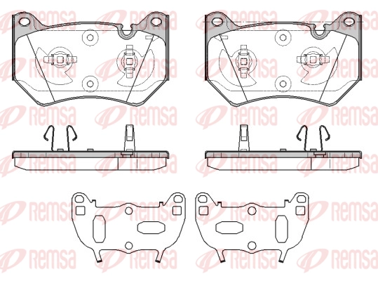 Brake Pad Set, disc brake (1839 10)