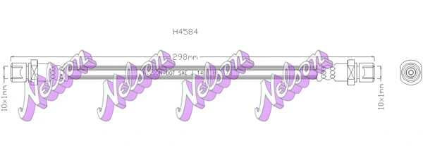 Brake Hose (H4584)