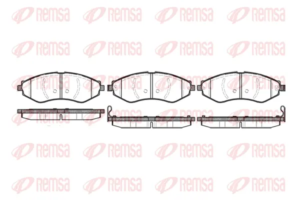 Brake Pad Set, disc brake (0645 22)