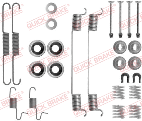 Accessory Kit, brake shoes (105-0818)