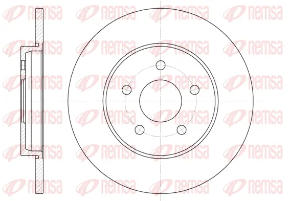 Brake Disc (6661 00)
