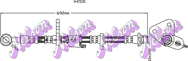 Brake Hose (H4531)