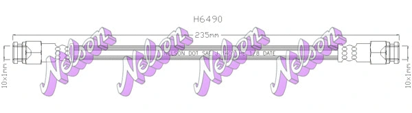 Brake Hose (H6490)