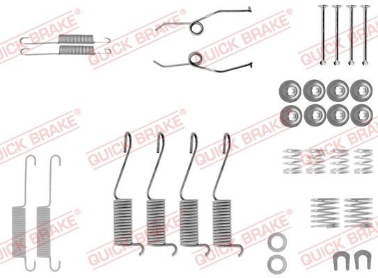 Accessory Kit, brake shoes (105-0697)