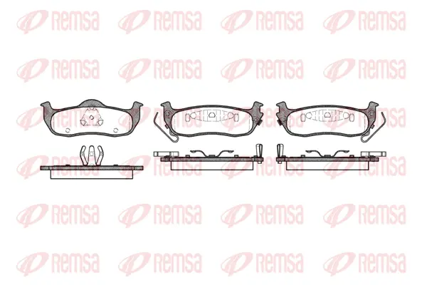 Brake Pad Set, disc brake (1106 02)