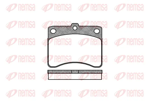 Brake Pad Set, disc brake (0232 00)