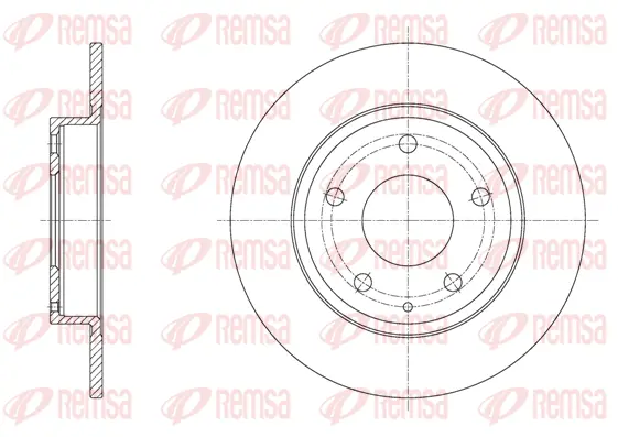Brake Disc (61575 00)