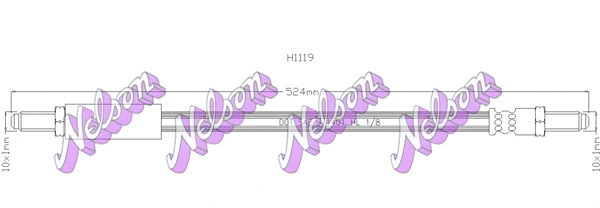 Brake Hose (H1119)