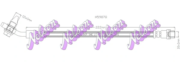 Brake Hose (H5987Q)