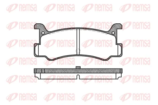 Brake Pad Set, disc brake (0213 00)