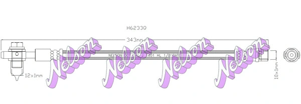 Brake Hose (H6233Q)