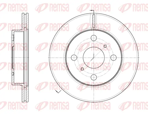 Brake Disc (6026 10)