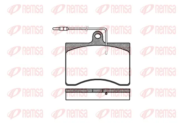 Brake Pad Set, disc brake (0090 04)