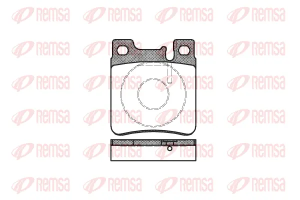 Brake Pad Set, disc brake (0407 00)