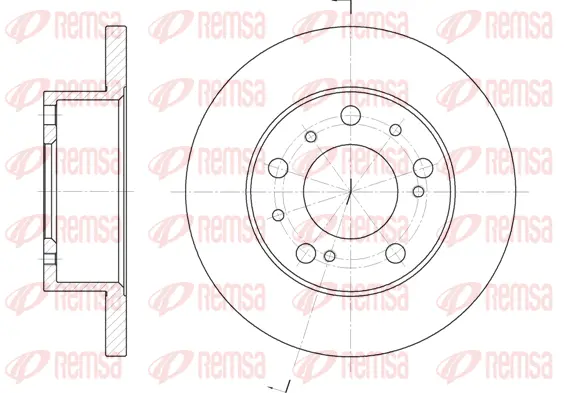 Brake Disc (6169 00)