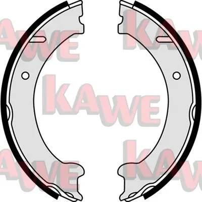 Brake Shoe Set, parking brake (08250)