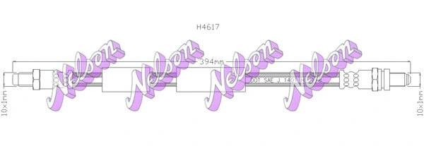 Brake Hose (H4617)