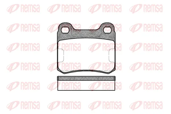 Brake Pad Set, disc brake (0157 10)