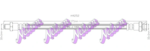 Brake Hose (H4252)