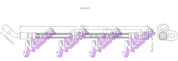 Brake Hose (H4830)