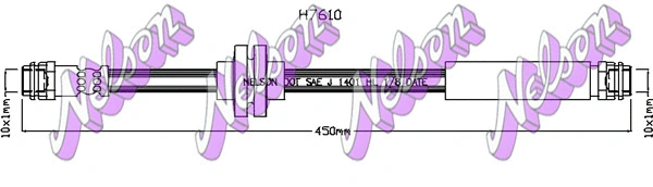 Brake Hose (H7610)