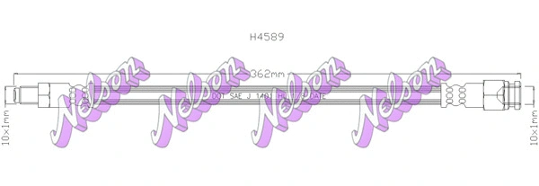 Brake Hose (H4589)