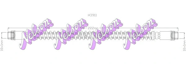 Brake Hose (H3911)