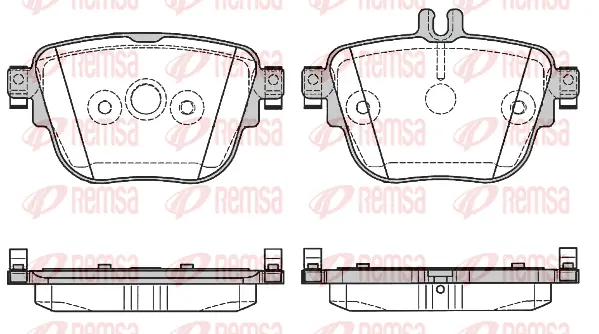 Brake Pad Set, disc brake (1792 00)