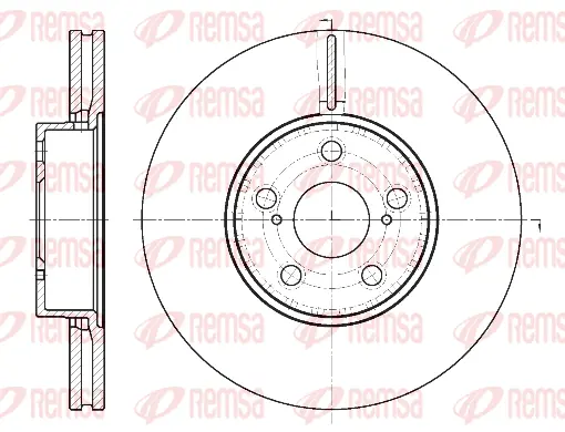 Brake Disc (6887 10)