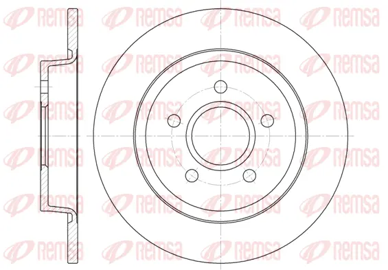Brake Disc (6712 00)