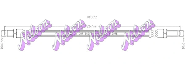 Brake Hose (H1822)