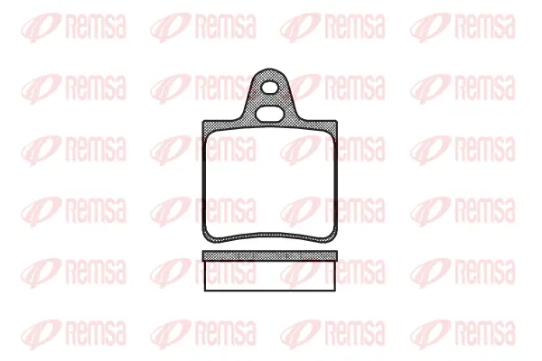 Brake Pad Set, disc brake (0032 00)