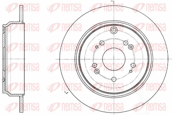 Brake Disc (61647 00)