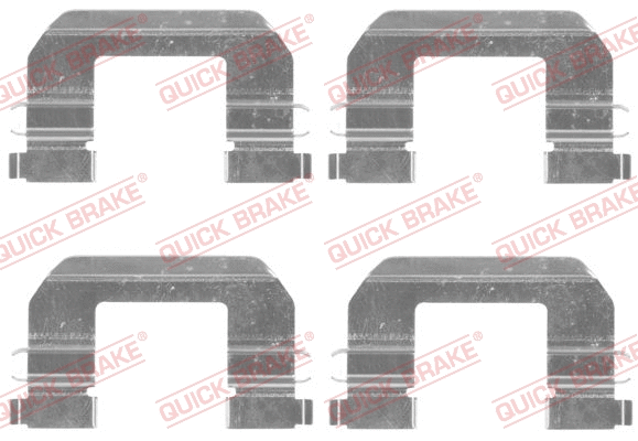 Accessory Kit, disc brake pad (109-1825)