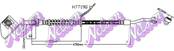 Brake Hose (H7719Q)