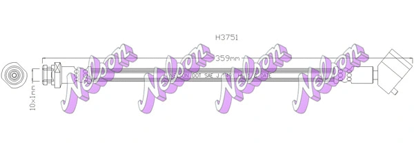 Brake Hose (H3751)