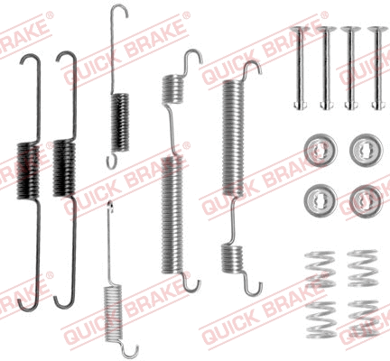 Accessory Kit, brake shoes (105-0824)
