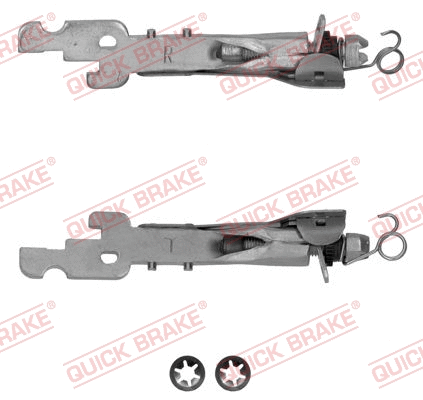 Adjuster Set, drum brake (101 53 003)